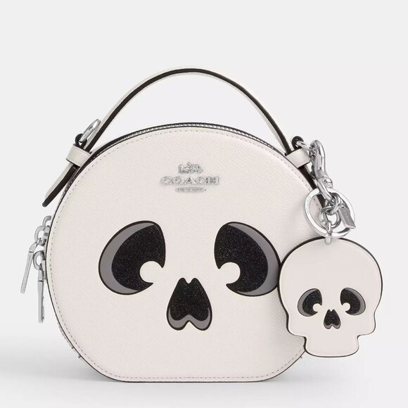 👻 Coach Halloween Skull Bag Charm - Picture 2 of 8